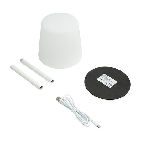 Lampă de masă LED reîncărcabilă pentru exterior, 2W, baterie 1200 mAh