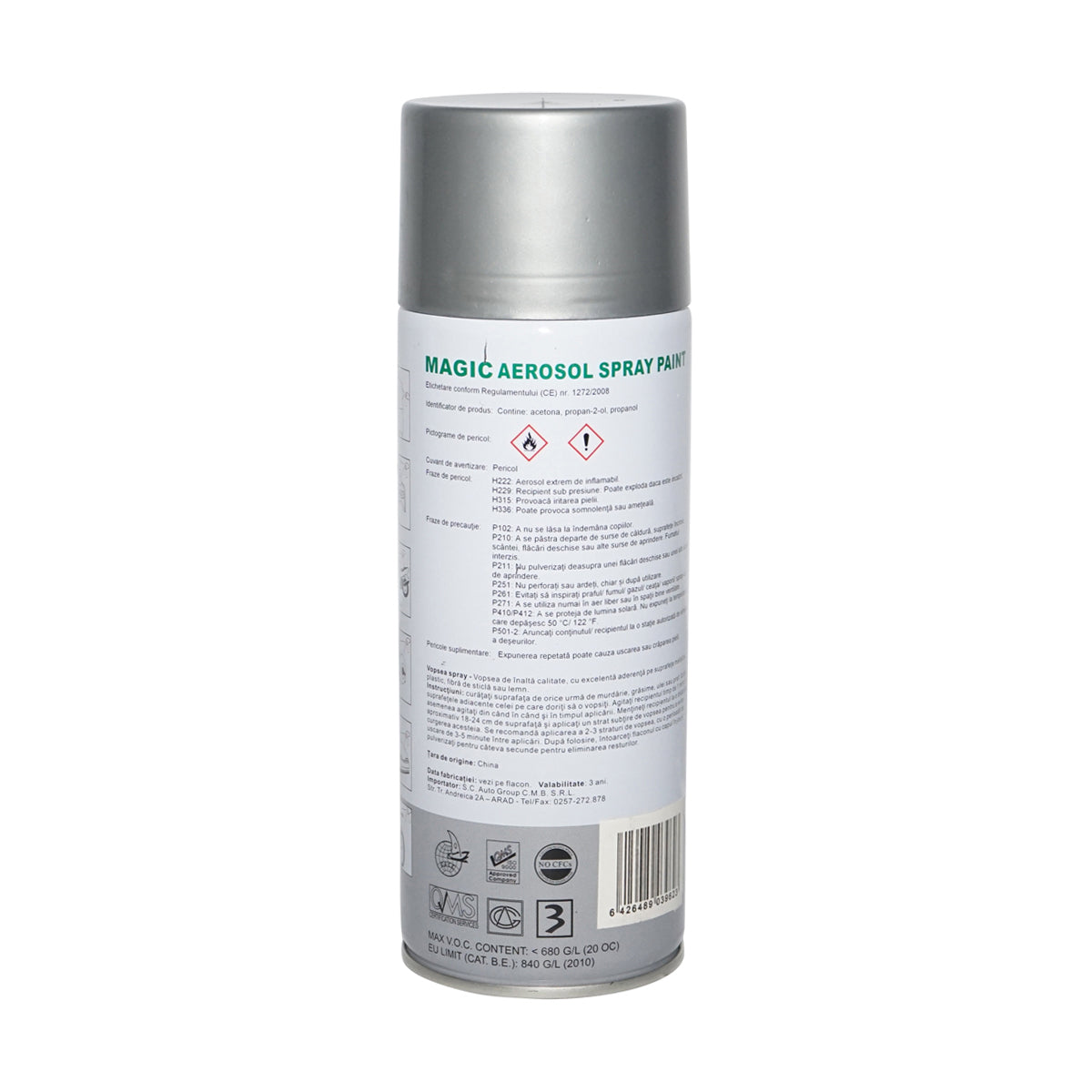 Vopsea Spray Gri Platin D69, 450ml