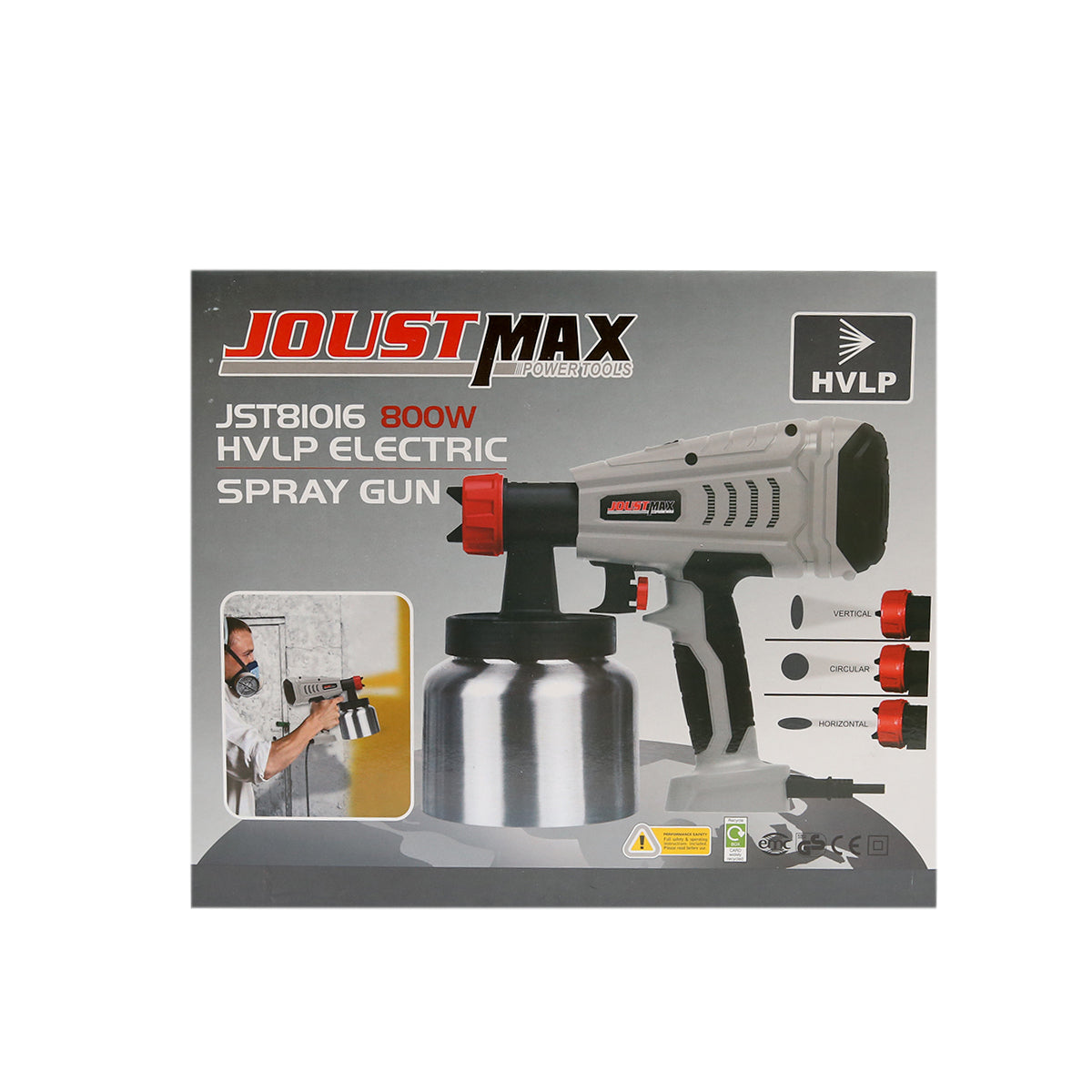 Pistol Vopsit 800w, Hvlp, 220v Joustmax