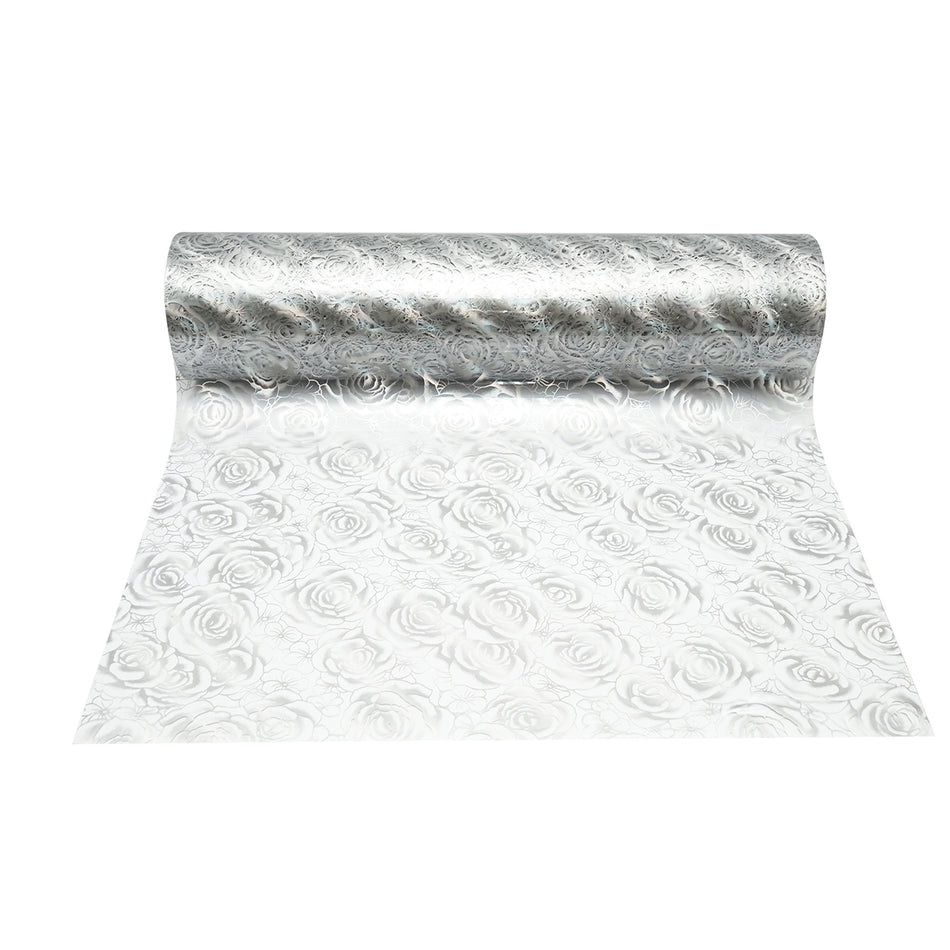 Protectie Masa Pvc Silicon 0.8x1.2x20m, Model Trandafiri