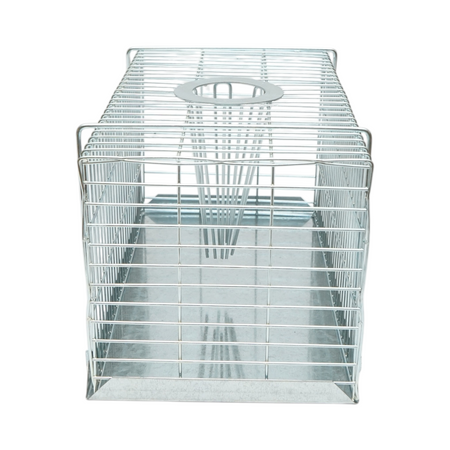 Capcana animale metalică tip cușcă pentru șobolani și șoareci 31 × 15 × 16.5 cm BK87738