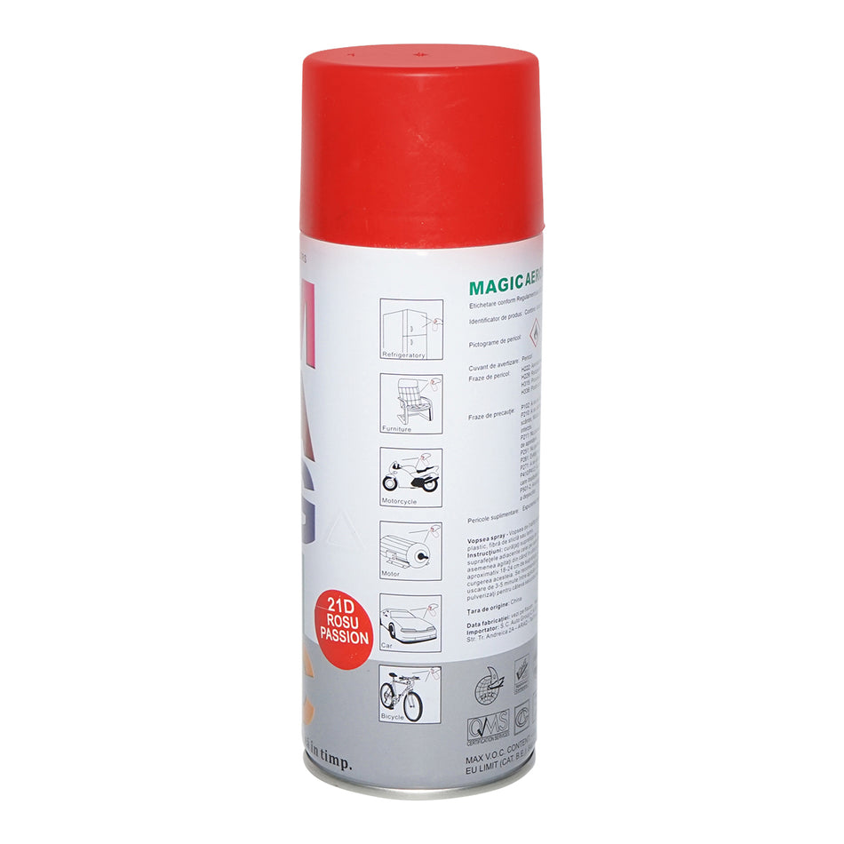 Vopsea Spray Rosu Passion 21d, 450ml