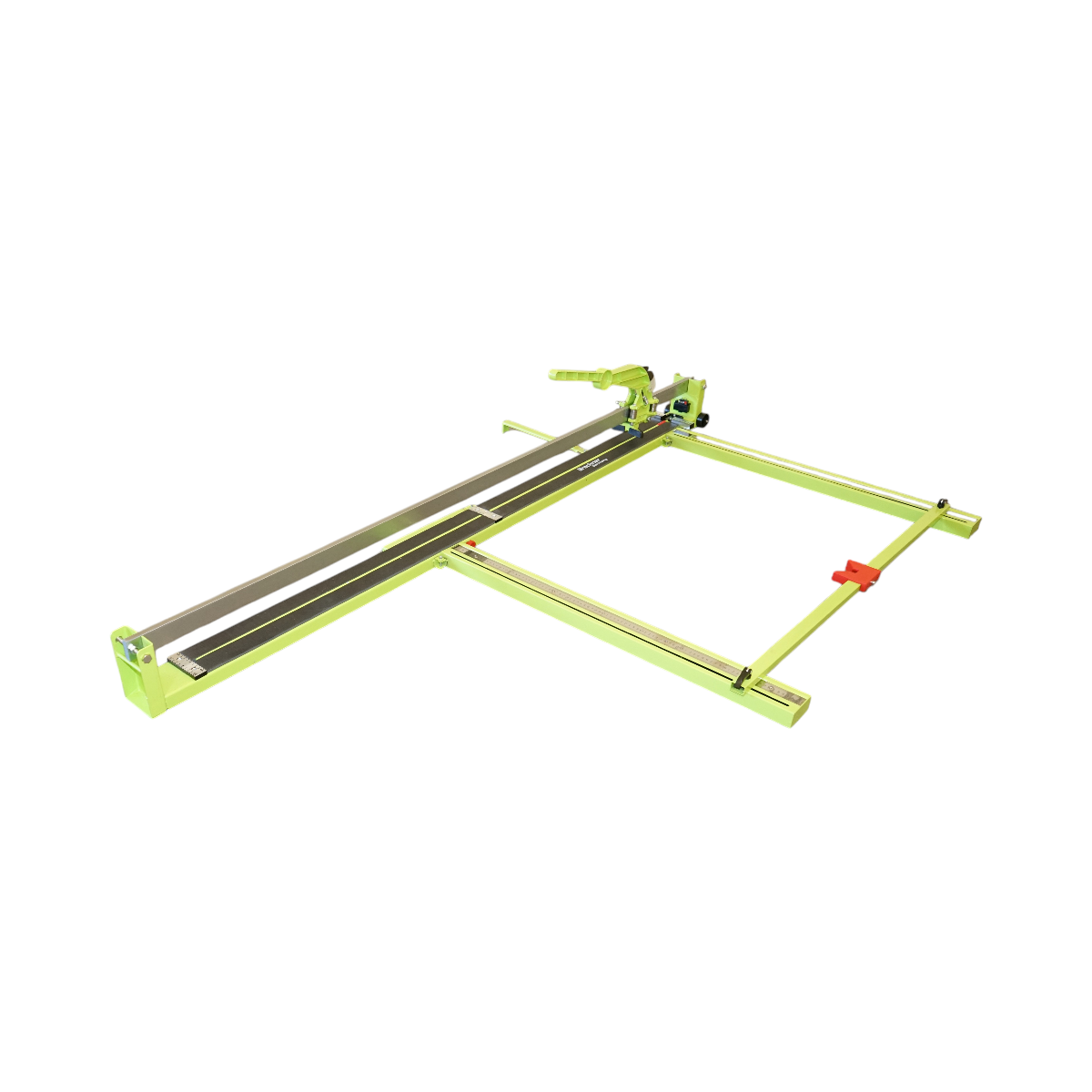 Mașină profesională de tăiat gresie și faianță 1600 mm, ghidaj cu rulmenți, rezervor ulei, laser Breckner Germany BK80426
