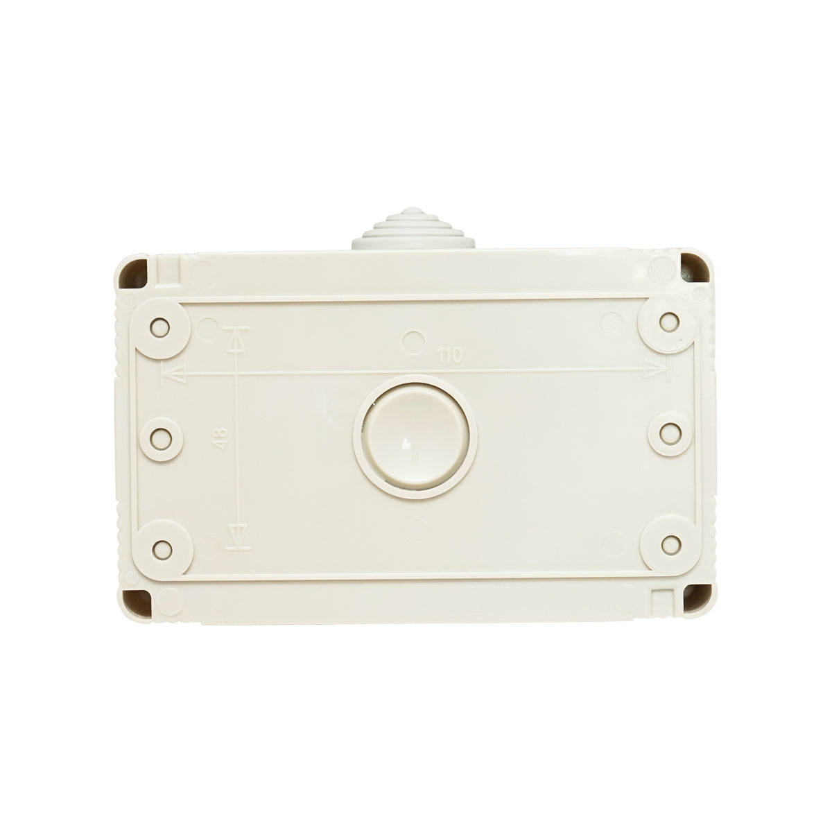 Priza Schuko Dubla Aplicata Pt,mpamantare Si Protectie Ip55, 16a, 250v