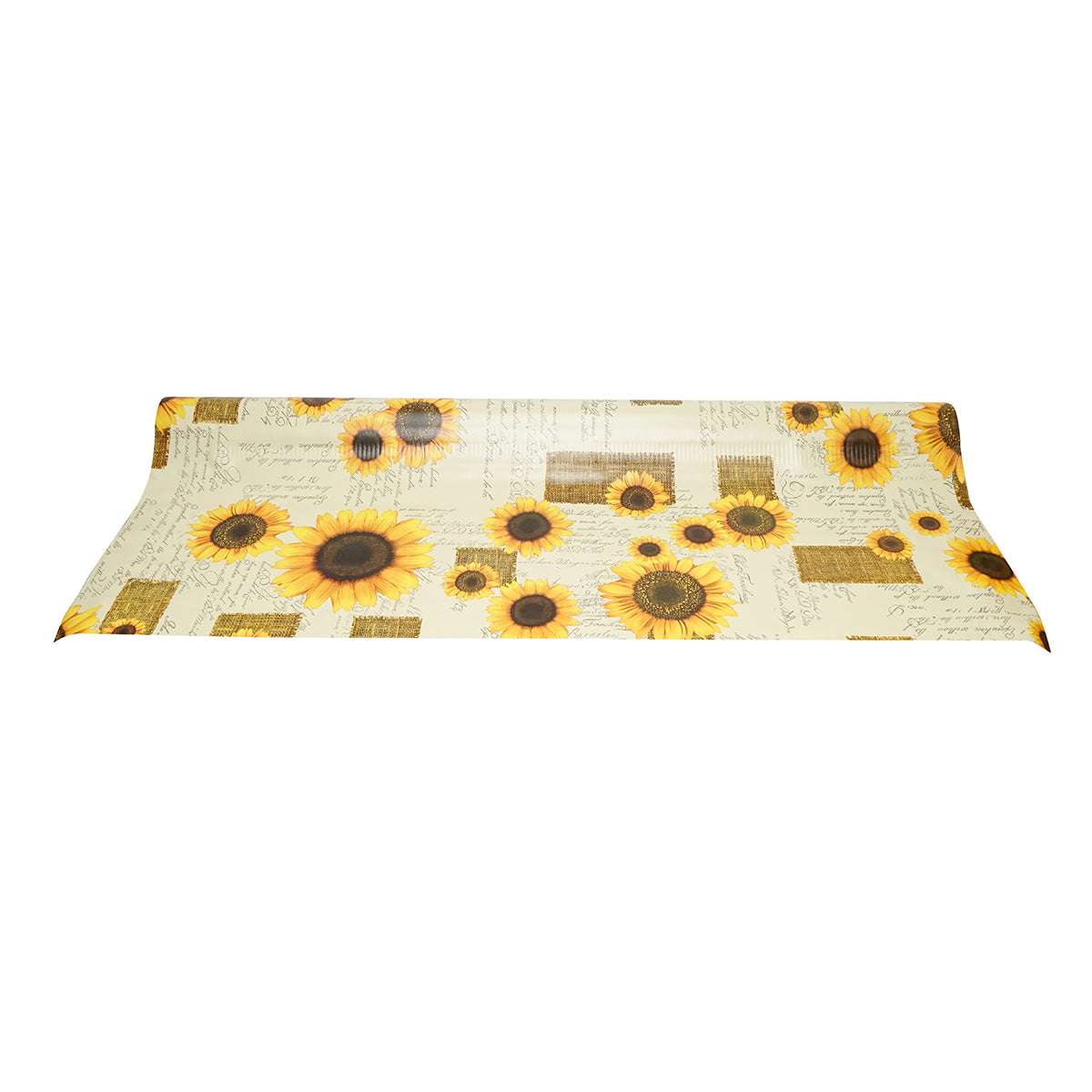 Fata De Masa Pvc 1.37x20m, Model Floarea Soarelui 45gr/mp