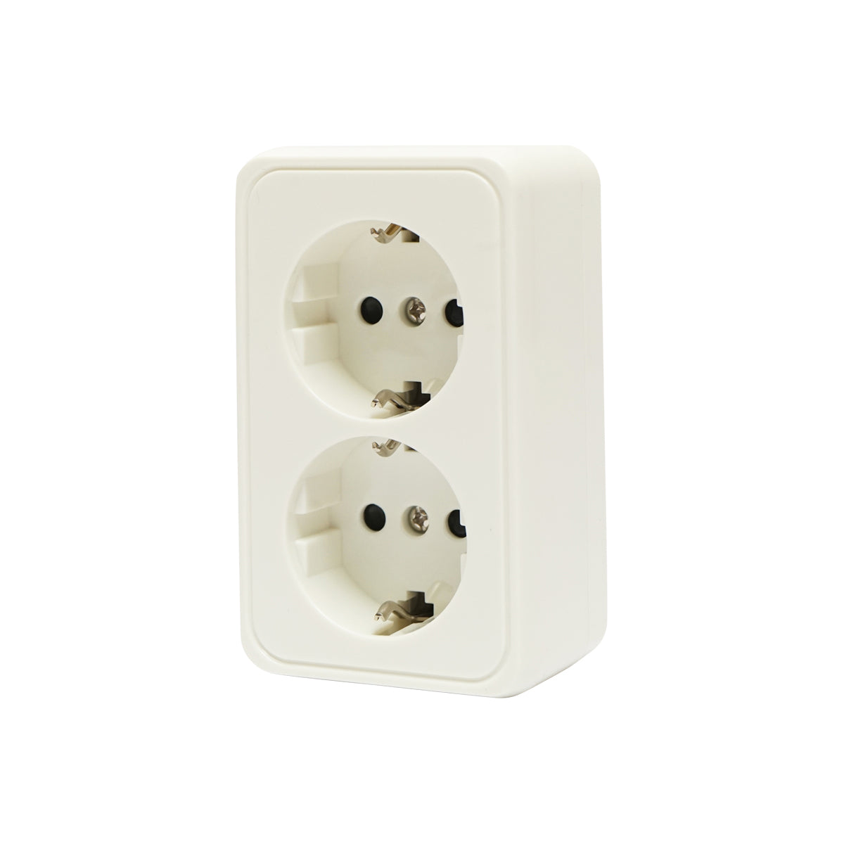 Priza Schuko Dubla Cu Impamantare Pt, 16 A 250 V, Cu Protectie