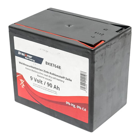 Baterie Uscata (nereincarcabila) 9v 90ah Pentru Gard Electric