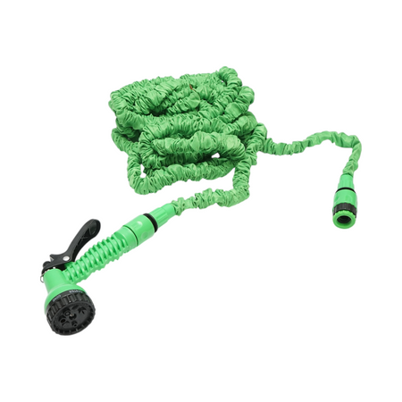 Furtun Gradina Extensibil Tpe 5-15m Cu Pistol Reglabil, Adaptor 3/4, Cupla 1/2