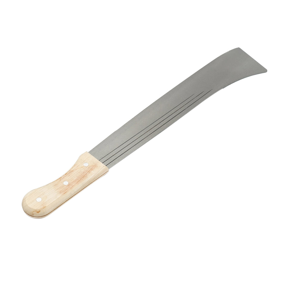 Maceta Din Otel 650mm Cu Maner De Lemn