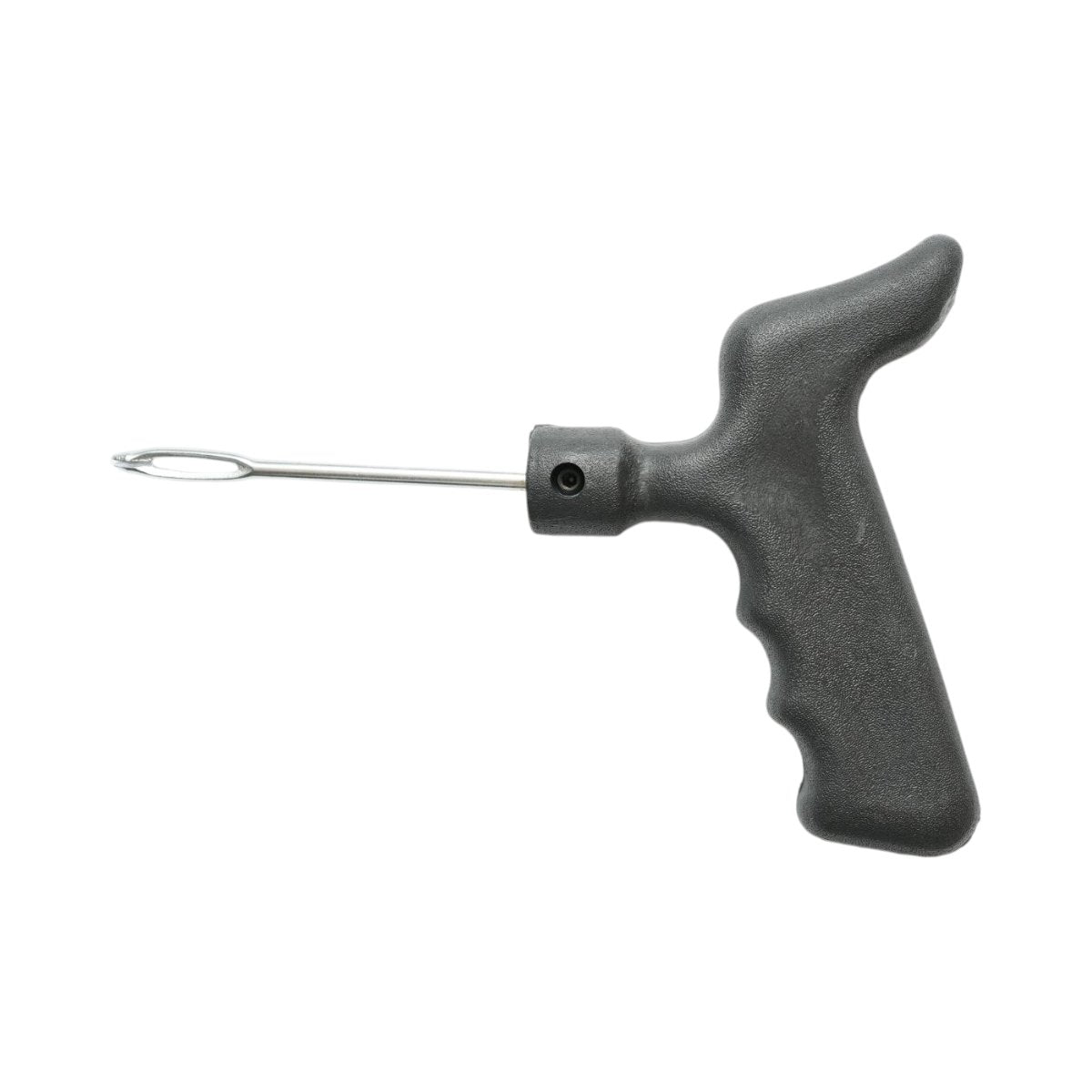 Instrument vulcanizare tip ac cu mâner plastic ergonomic pentru inserare șnur anvelope DISVE50