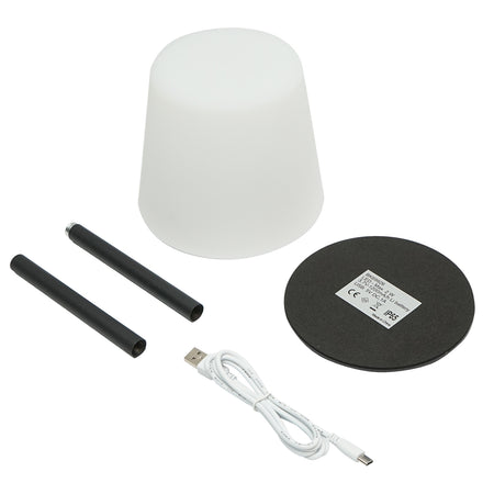 Lampă de masă LED reîncărcabilă pentru exterior, 2W, baterie 1200 mAh