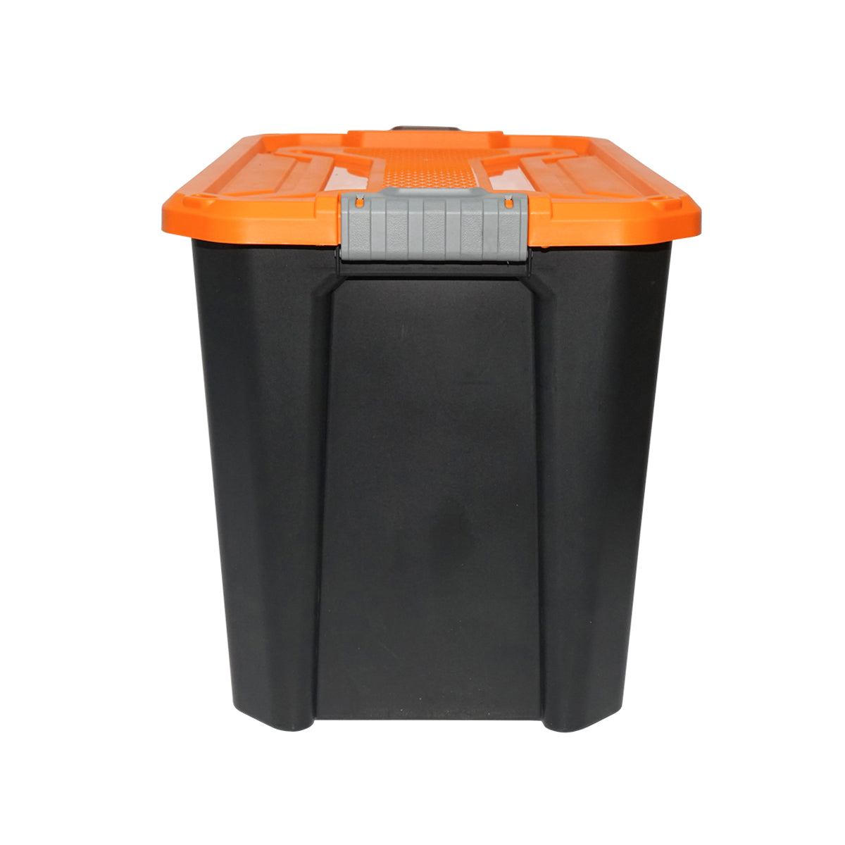 Lada Depozitare Heavy Duty 60l Cu Capac, Portocalie 580x380x405mm B G
