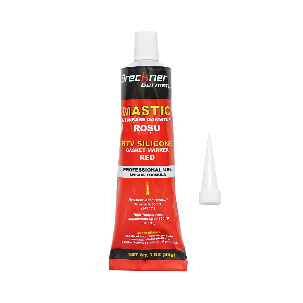 Silicon Etansare Garnituri Rosu 85g Temperaturi Inalte 343