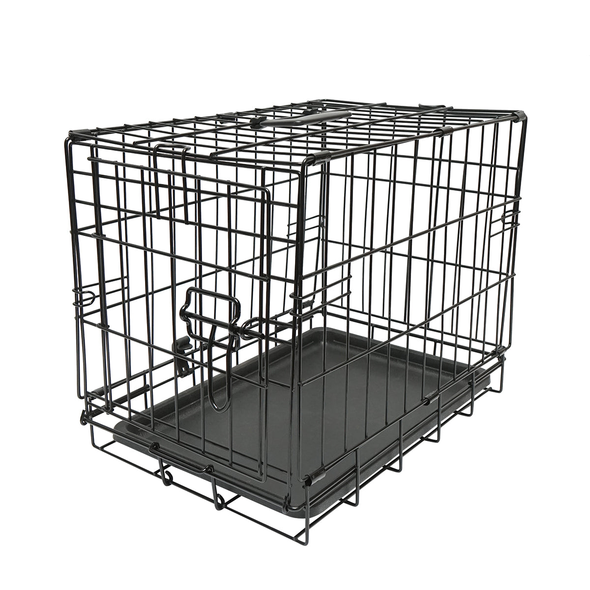 Cusca  Animale Pliabila, Metal , Tava Detasabila 44.5x30.5x36.5cm