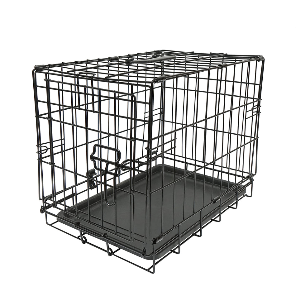 Cusca  Animale Pliabila, Metal , Tava Detasabila 44.5x30.5x36.5cm