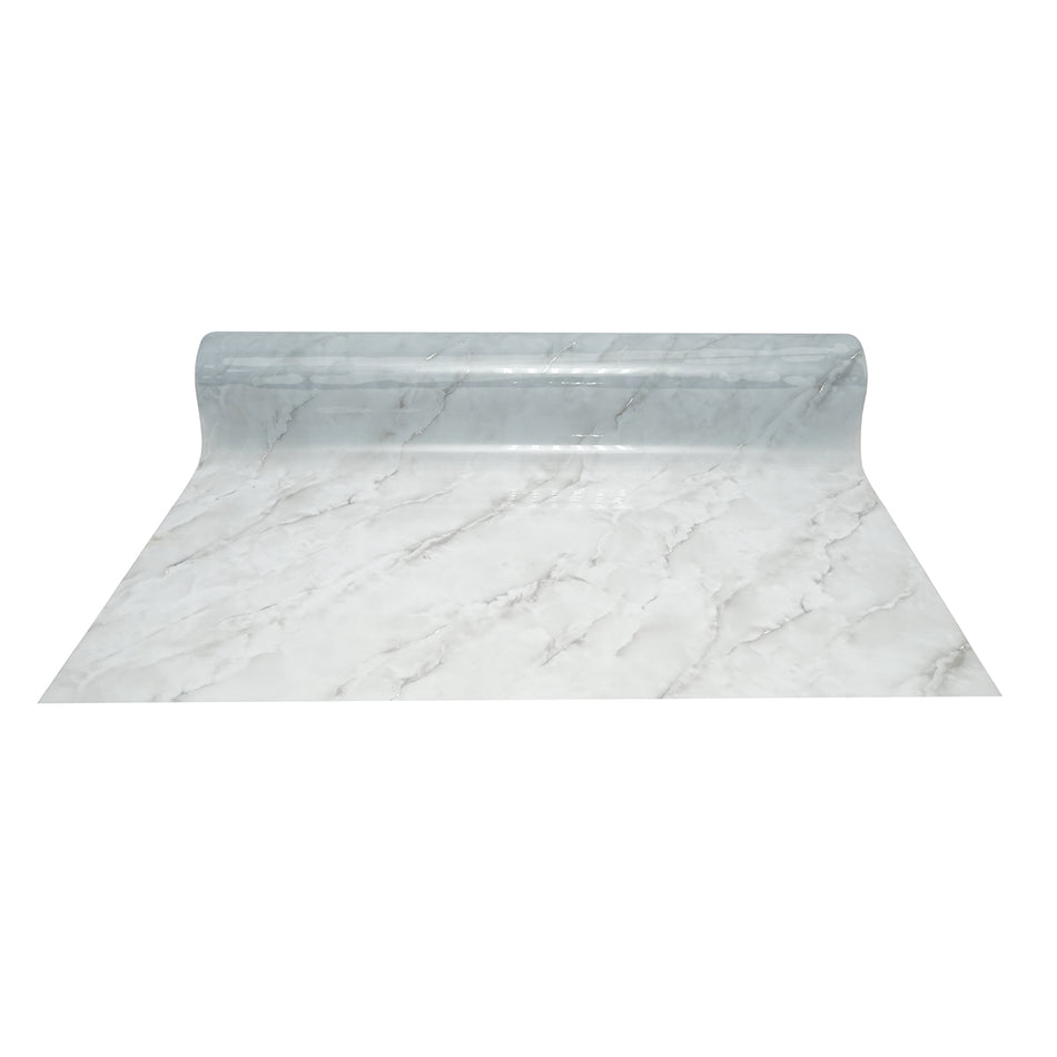 Protectie Masa Pvc Silicon, 0.8x1.2x20m, Model Marmura Gri