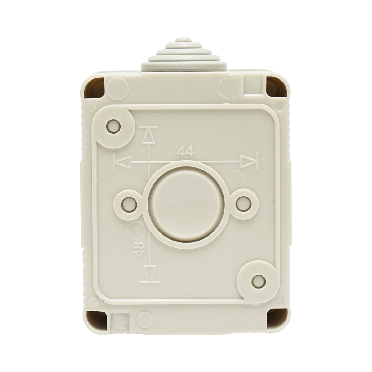 Intrerupator Dublu Aplicat, Pt Ip55, 10ax, 250v