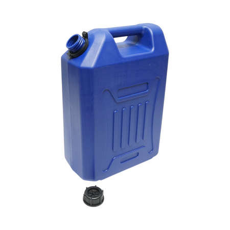 Canistră plastic 20 L cu dop blocator și mâner integrat DISTP22