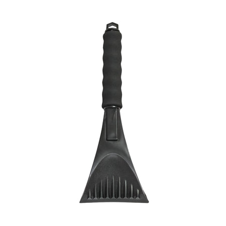 Racleta Gheata Cu Maner Invelit In Burete - Neagra