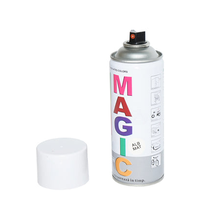Vopsea Spray Alb Mat, 450ml