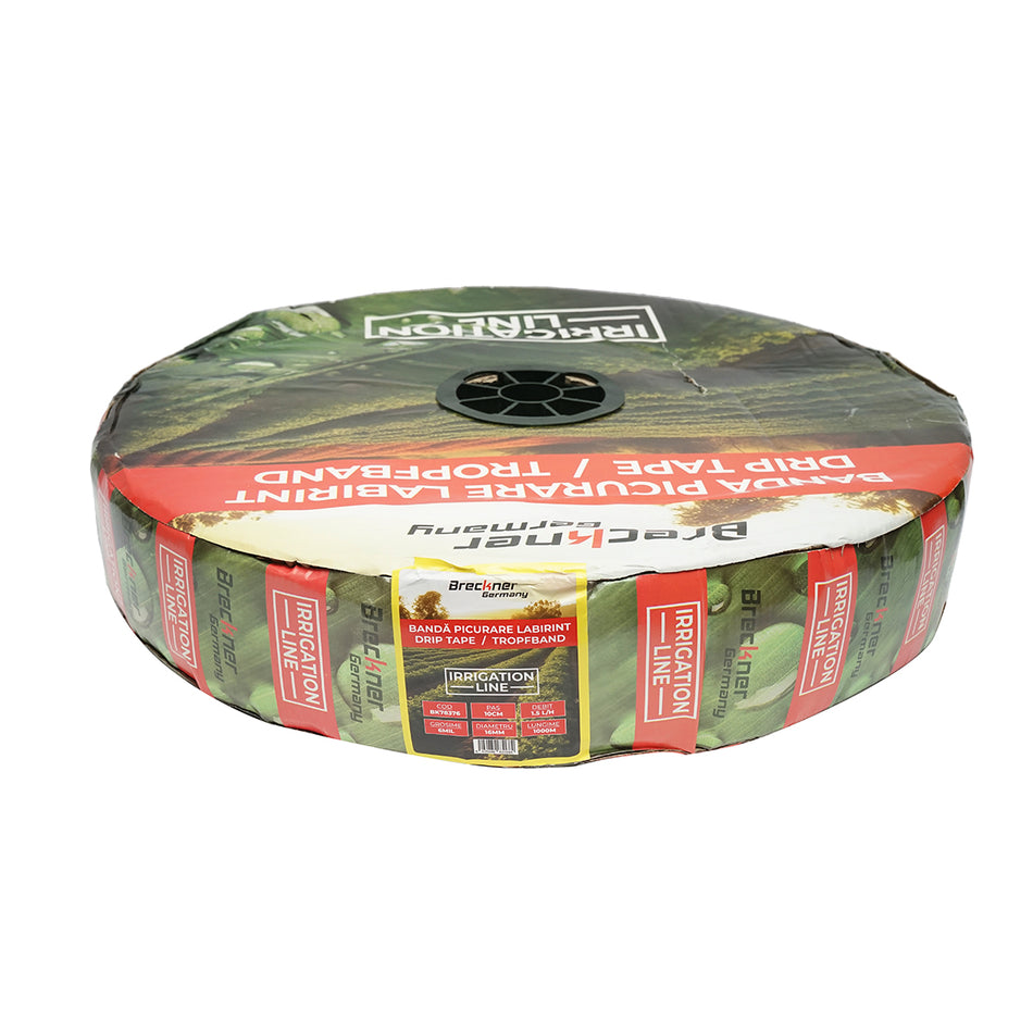 Banda Picurare Apa, Rola 1000m 1,5l/h, D16mm. Pas 10cm