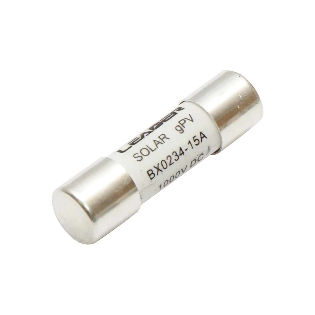 Siguranță fuzibilă 10x38 mm cilindrică BX0234 pentru solare gPV, 15A, 1000V Leader DISHT64