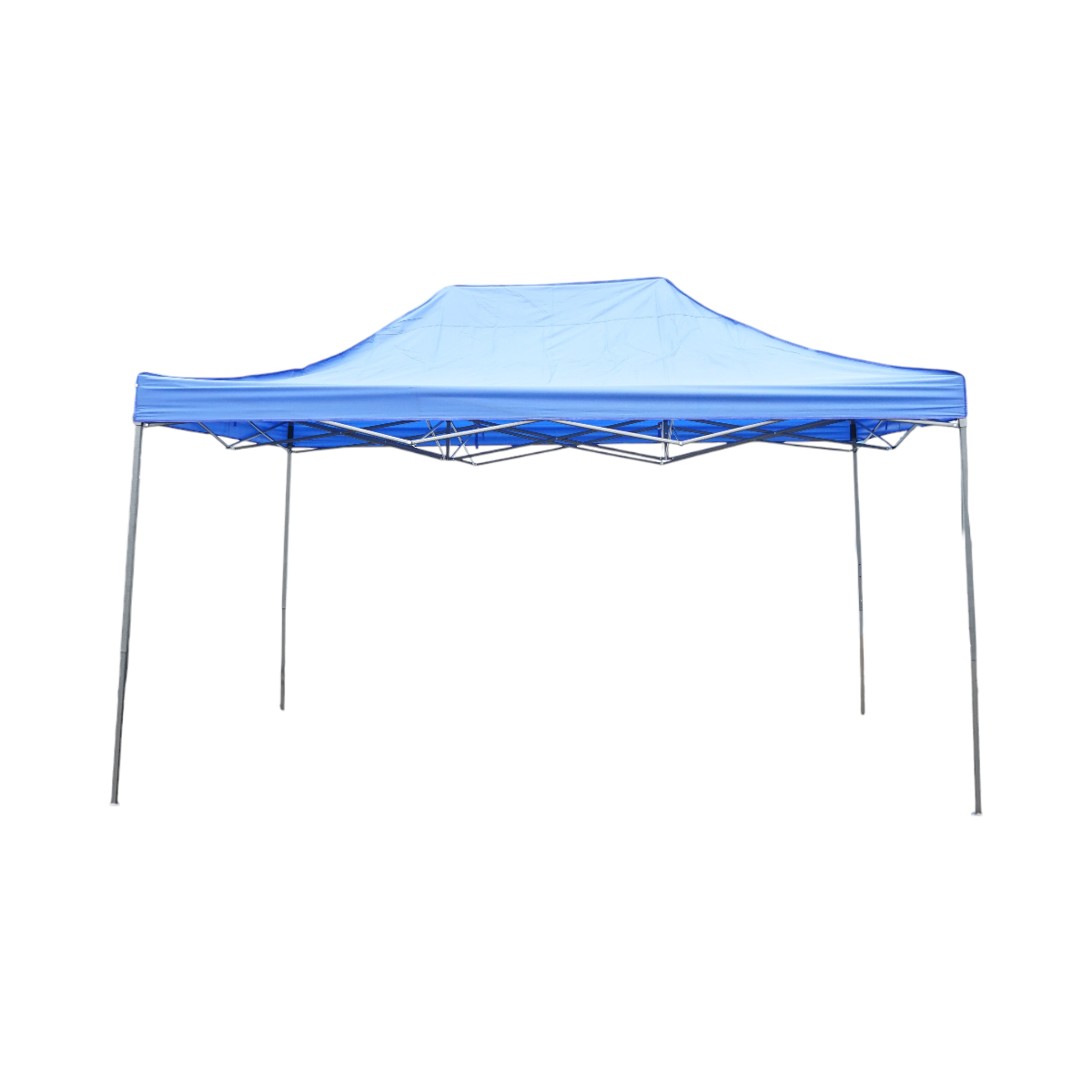 Cort Tip Pavilion Albastru 3x4.5m, Inaltime Reglabila, Pliabil