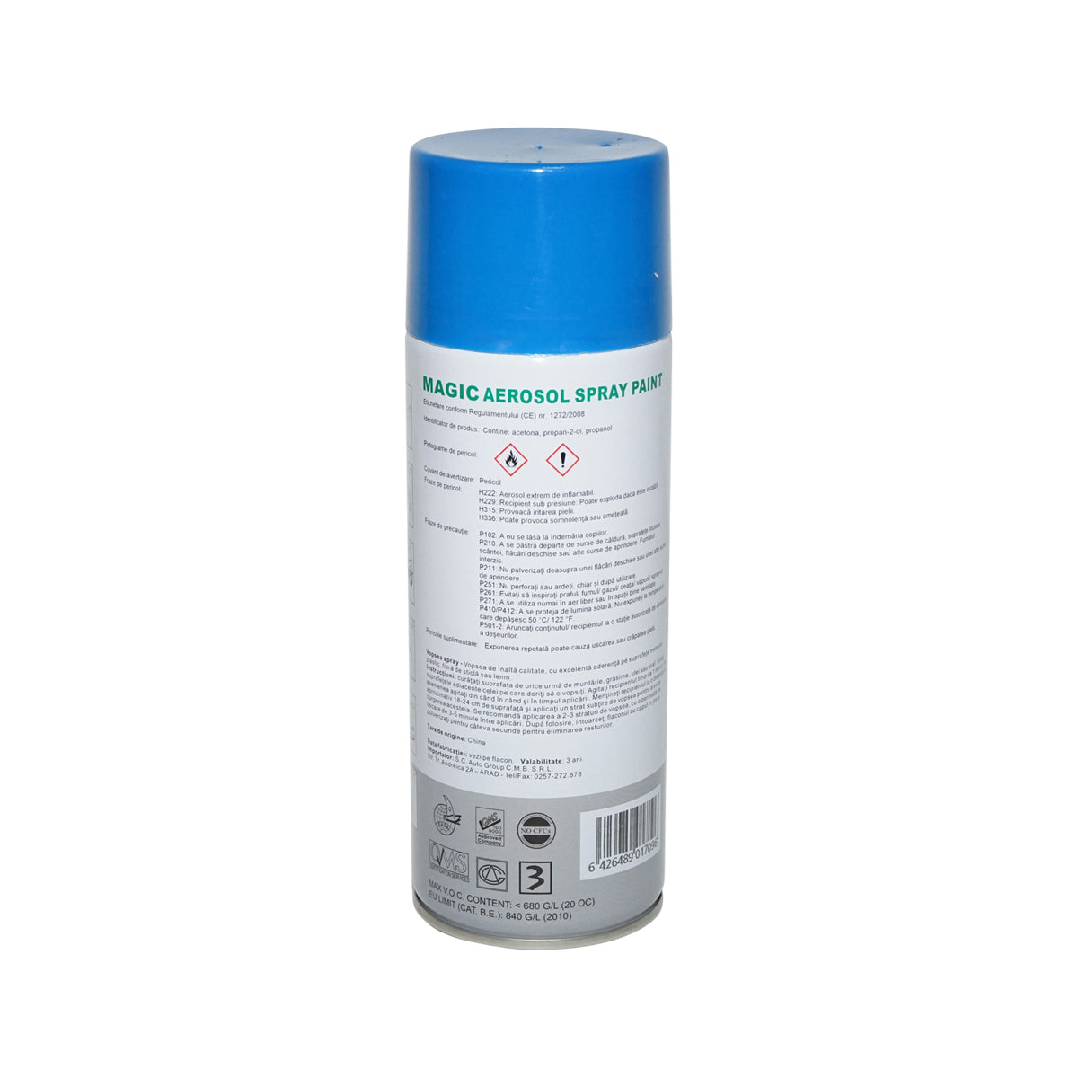 Vopsea Spray Bleu Azur  61f, 450ml