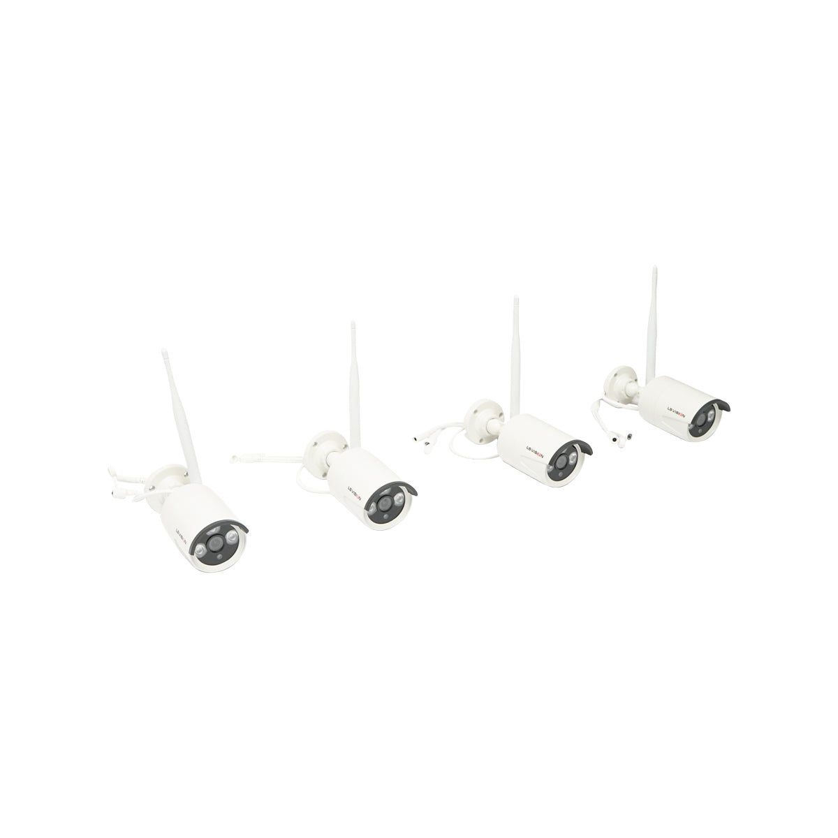 Sistem supraveghere CCTV 4 camere, senzor de mișcare, WIFI, HD, 2.4G DISEK06