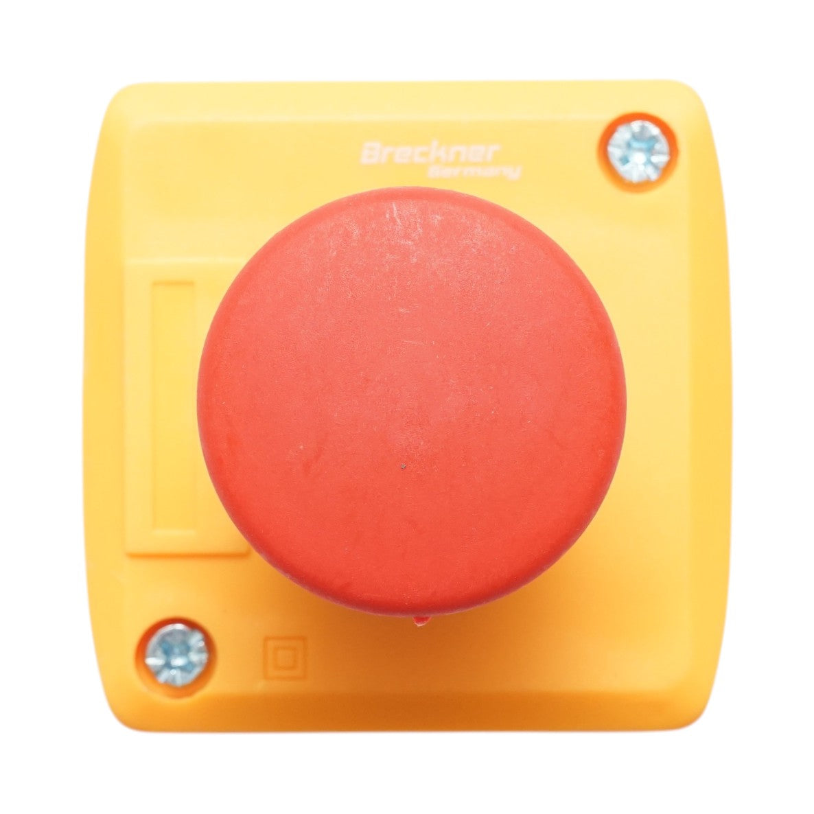 Carcasă buton oprire roșu rasucire tip ciupercă 1NO 40 mm Breckner Germany BK76770