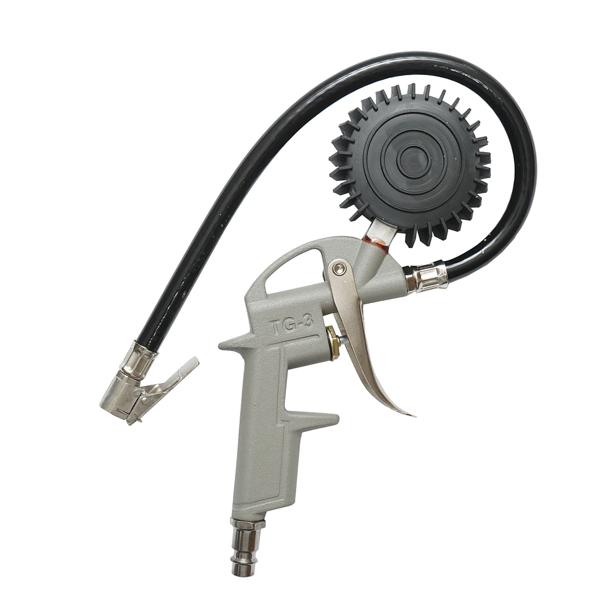 Pistol umflat roți profesional cu furtun 360 mm și manometru mecanic 0-15 bar BK76151