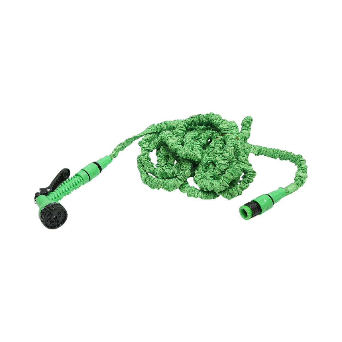 Furtun Gradina Extensibil Latex 5-15m, Pistol Reglabil  Adaptor 3/4, Cupla 1/2