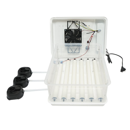 Incubator Automat 30 Oua 50w, 12v-220v, Rotire Automata, Afisaj Electronic