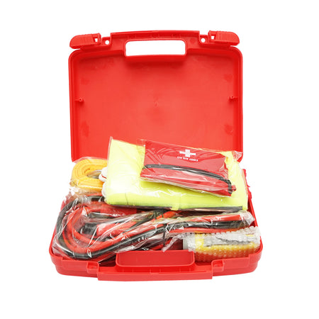 Kit Siguranta Auto Cu Necesar De Urgenta 10 Piese