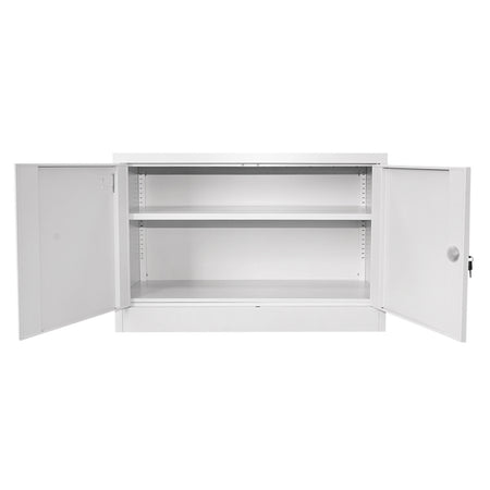 Dulap Fiset Metalic Cu 2 Usi Si 1 Polita, 35kg/polita
