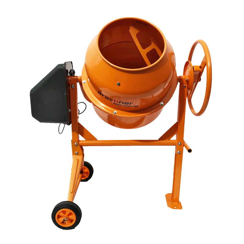 Betoniera 550 W,  Pinion + Coroana Din Fonta 120l, Breckner Germany