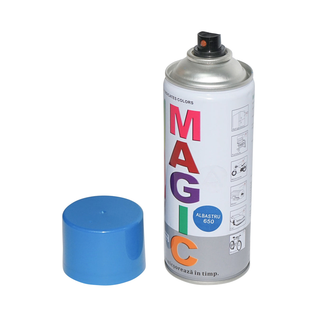 Spray vopsea Magic albastru 650 450 ml FOX650
