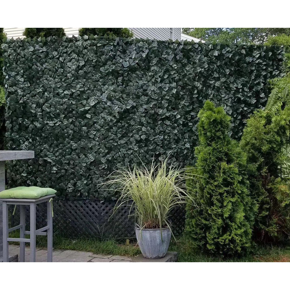 Gard Artificial Cu Frunze 1.5x3m