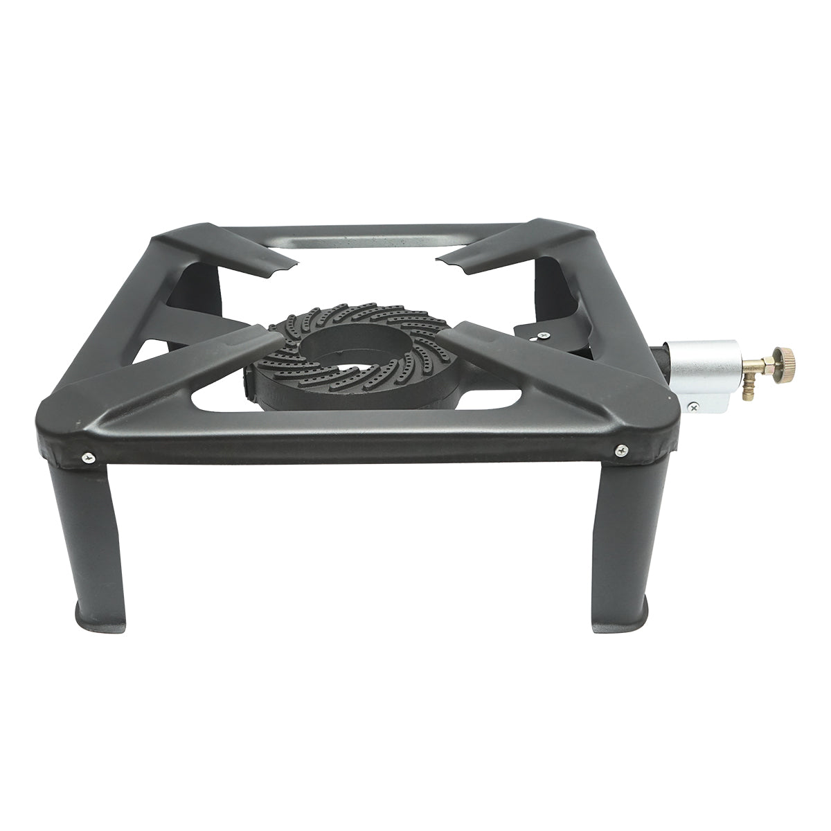 Pirostrie arzător pe gaz pătrat cu 4 picioare 400×400×106 mm DISLW74