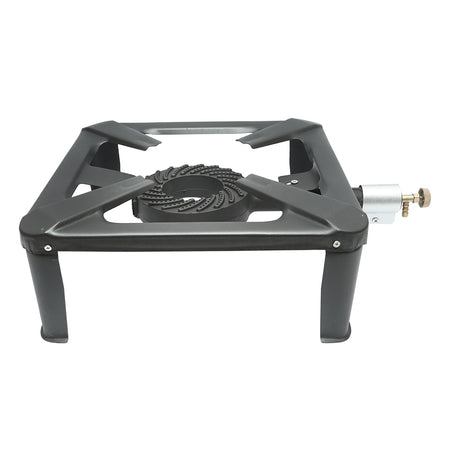 Pirostrie arzător pe gaz pătrat cu 4 picioare 400×400×106 mm DISLW74