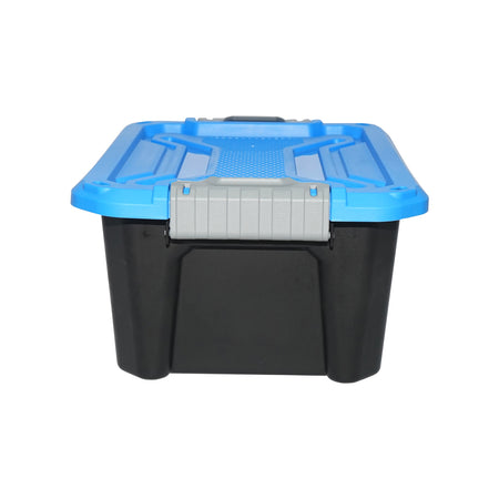 Lada Depozitare Heavy Duty 12l Cu Capac, Albastra 385x295x175mm B G