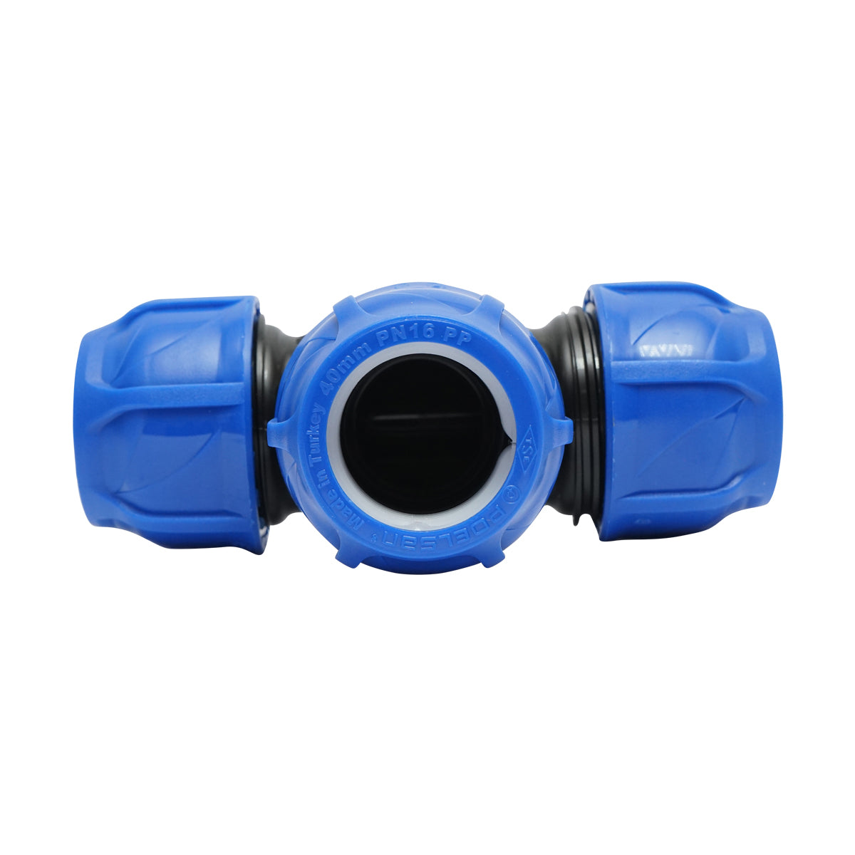 Teu Egal Compresiune D40x40x40mm Pn16, Pentru Sisteme De Irigatii