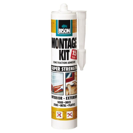Adeziv Pt. Constructii Int/ext Bison Montagekit Super Strength 350g