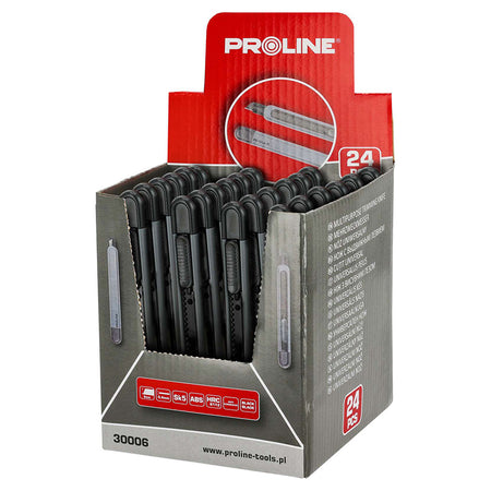 Cutter cu ghidaj și lamă SK5 Proline, design ergonomic, diferite dimensiuni
