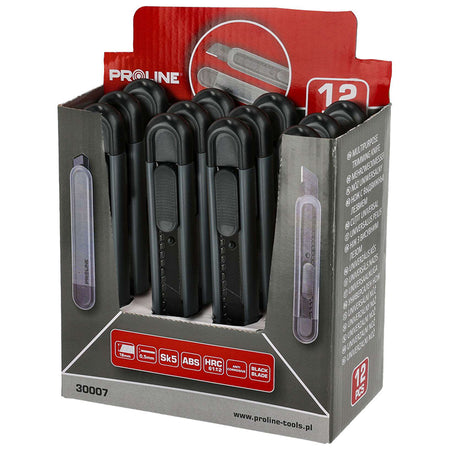 Cutter cu ghidaj și lamă SK5 Proline, design ergonomic, diferite dimensiuni