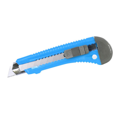 Cutter plastic cu ghidaj și buton blocare, 18 mm, lamă 150 mm MEGA 30048