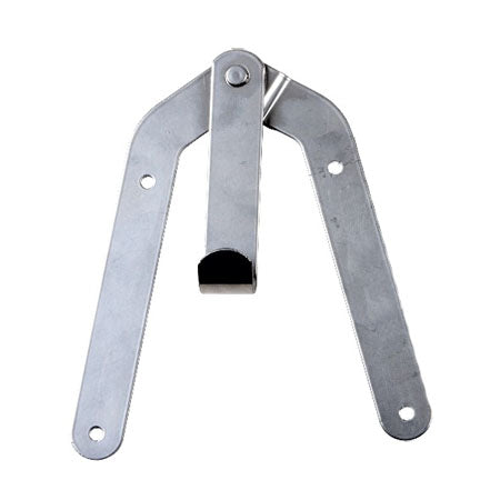 Balama pliabilă curbată cu cârlig pentru scară 25/200 mm P&P 3014-200