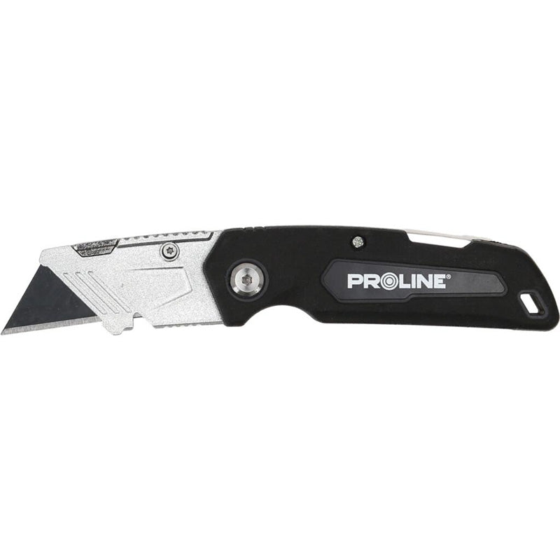 Cutter plastic cu lamă pliabilă, ergonomic, SK5, Proline 30324