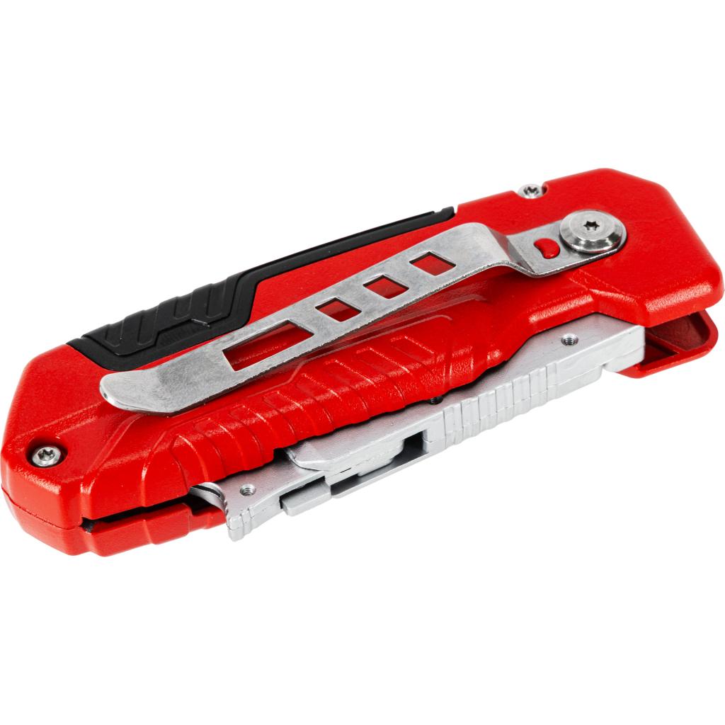 Cutter metalic pliabil cu lamă 60 mm, 3 poziții, carcasă ergonomic, PROLINE 30327