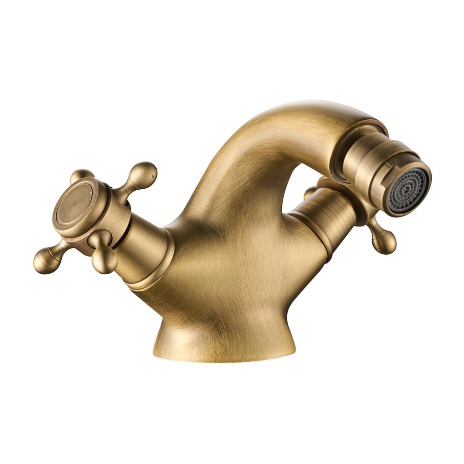 Baterie Baie Pentru Bideu Epoque Bep6, Dubla Comanda, Bronz Antichizat